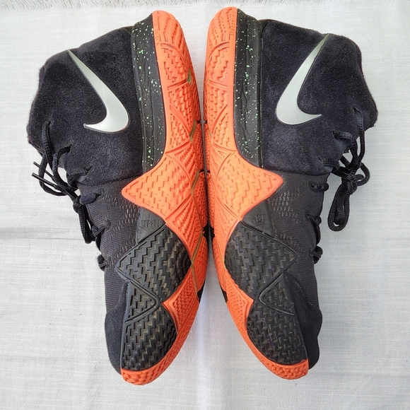 kyrie 4 silver orange